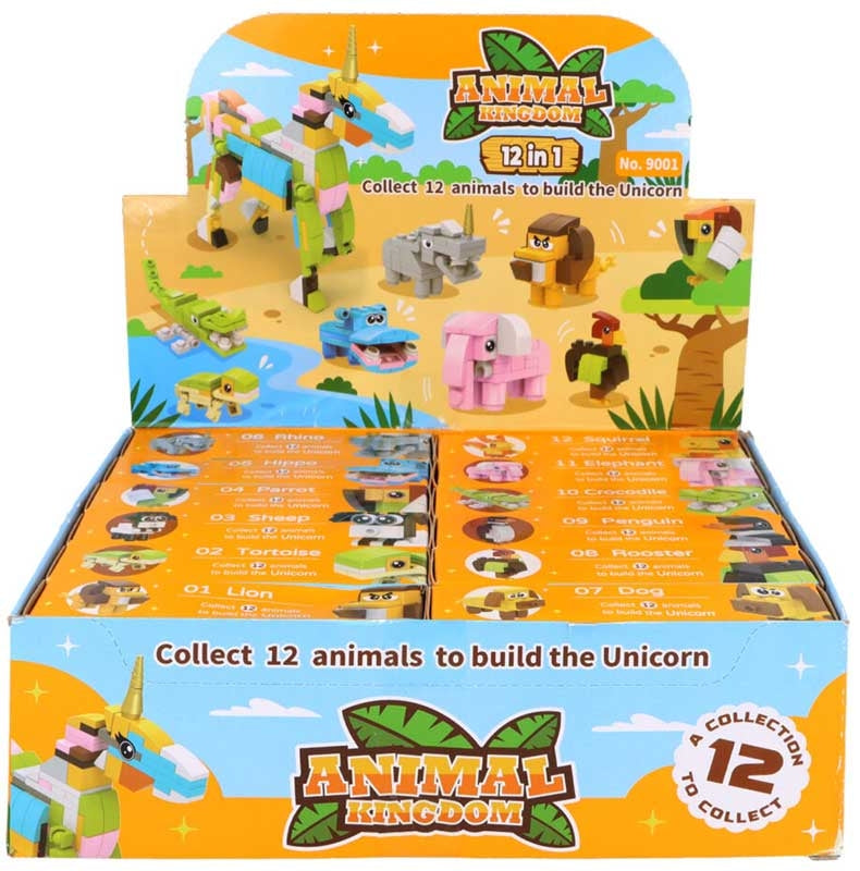 Blocks Animals Kit Assorted