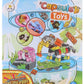 Blocks Animals Kit In Capsule 6.5cm Assorted