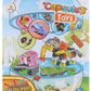 Blocks Animals Kit In Capsule 6.5cm Assorted