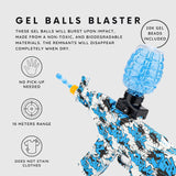 "Gel Blaster Gun + 20,000 Balls: Outdoor Fun!"