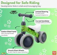 Boldcube - Baby Balance Bike: Frog - Green
