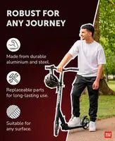 Boldcube - Big 2 Wheel Scooter: Burgundy