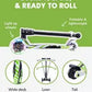 Boldcube - Big 3 Wheel Scooter: Swift Green