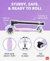 Boldcube - Big 3 Wheel Scooter: Unicorn Land