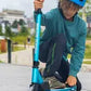 Boldcube - Deluxe 2 Wheel Scooter: Turquoise