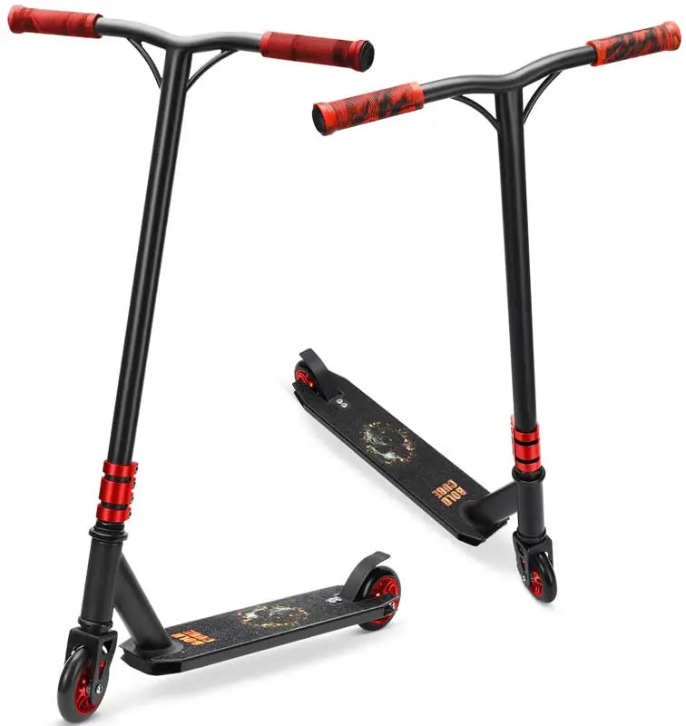 Boldcube - Deluxe Stunt Scooter: Black Fire
