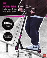 Boldcube - Deluxe Stunt Scooter: Pink Storm