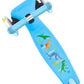 Boldcube - Teeny Fold Scooter: Dinosaur - Blue
