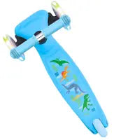 Boldcube - Teeny Fold Scooter: Dinosaur - Blue