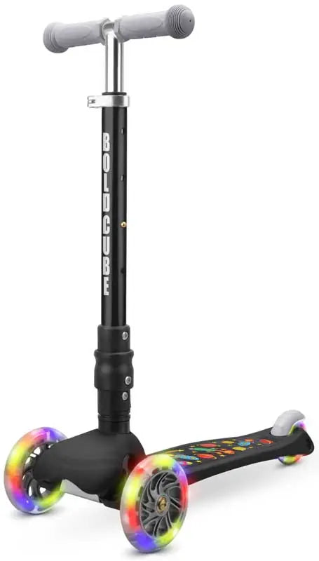 Boldcube - Teeny Fold Scooter: Rocket - Black