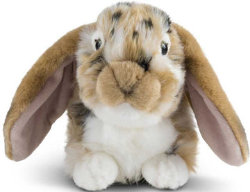 Brown Dutch Lop Eared Rabbit Plush Stuffed Animal Toy