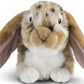 Brown Dutch Lop Eared Rabbit Plush Stuffed Animal Toy