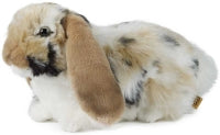 Brown Dutch Lop Eared Rabbit Plush Stuffed Animal Toy