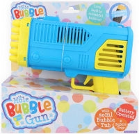 Bubble Gun B/o 36 Hole w/50ml Bubble Tub And Dish