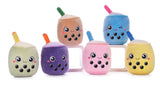 "Dive into sweetness with Bubble Tea Plush Toys! Collect all six vibrant colours