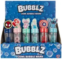 Bubblz Mini Wands Multi - Disney Assorted