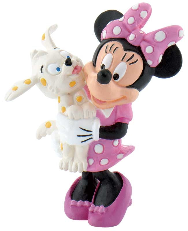 Bullyland - Disney Minnie With Puppy 15329