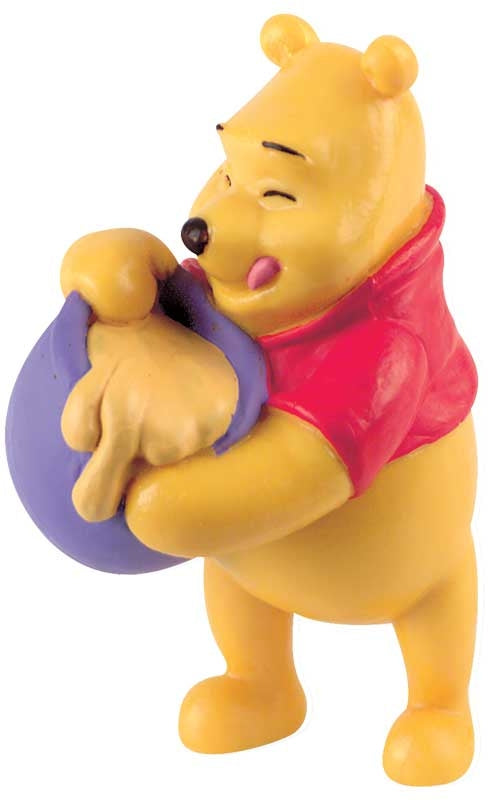 Bullyland - Disney Winnie Pooh With Honey Pot 12340