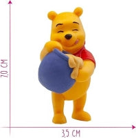 Bullyland - Disney Winnie Pooh With Honey Pot 12340