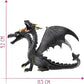 Bullyland - Dragon Double-headed Black 75597