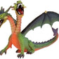 Bullyland - Dragon Double-headed Green 75596