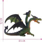 Bullyland - Dragon Double-headed Green 75596