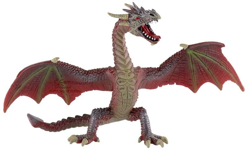 Bullyland - Dragon Flying Red-brown 75591