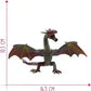 Bullyland - Dragon Flying Red-brown 75591