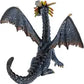 Bullyland - Dragon Sitting Blue/silver 75594