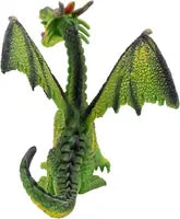 Bullyland - Dragon Sitting Green 75593