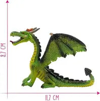 Bullyland - Dragon Sitting Green 75593