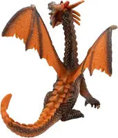 Bullyland - Dragon Sitting Orange 75595