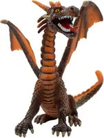 Bullyland - Dragon Sitting Orange 75595