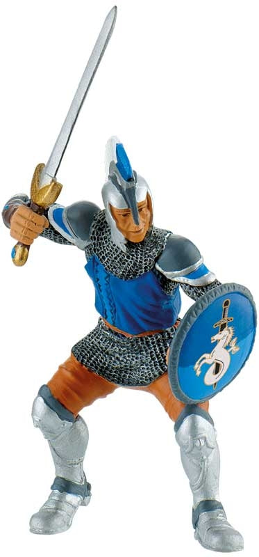 Bullyland - Knight With Sword Blue 80764