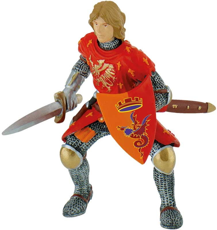 Bullyland - Prince With Sword Red 80786