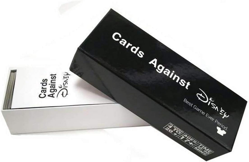 "Disney with a twist: Cards Against Disney - The ultimate dark humor party game!