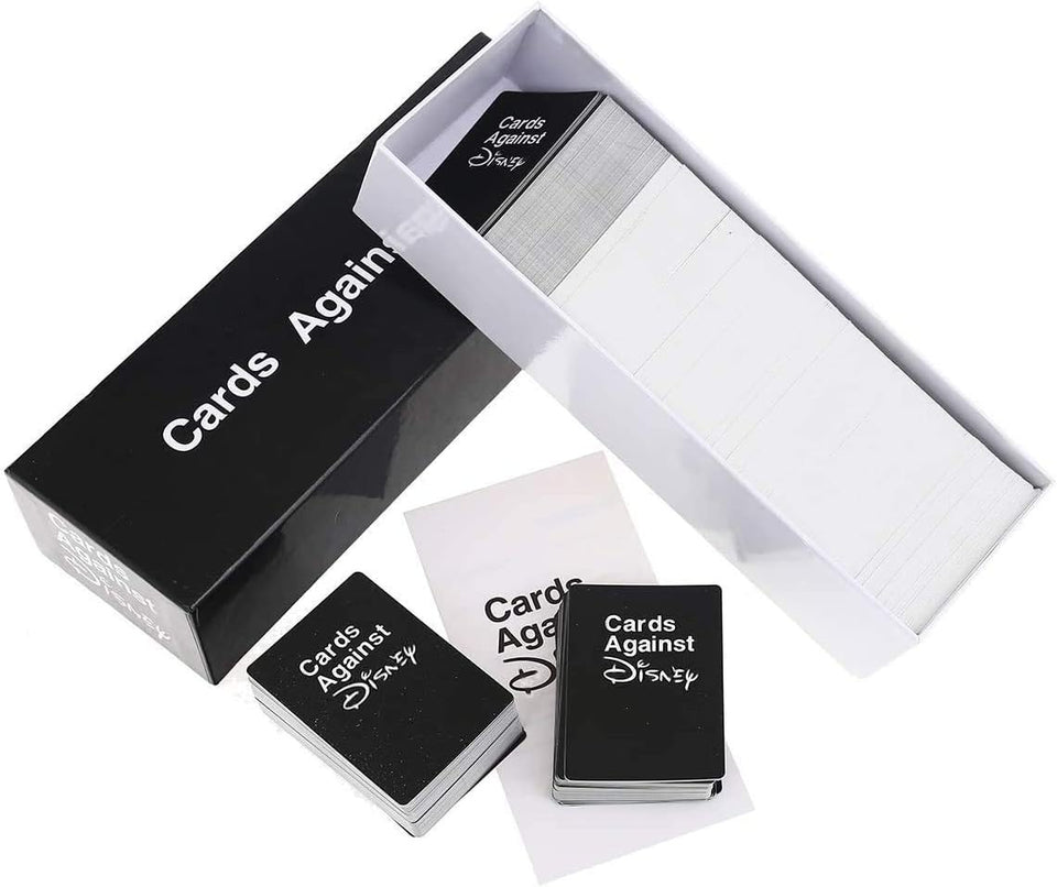 "Disney with a twist: Cards Against Disney - The ultimate dark humor party game!