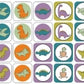 Cards Mini Dinosaur Snap Game 28 Pcs