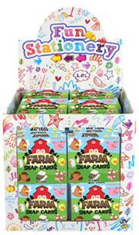 Cards Mini Farm Snap Game 28 Pcs