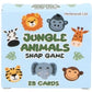 Cards Mini Jungle Snap Game 28 Pcs