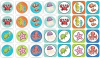 Cards Mini Sealife Snap Game 28 Pcs
