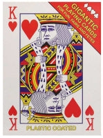 Cards Playing Gigantic 20.5cm x 28cm