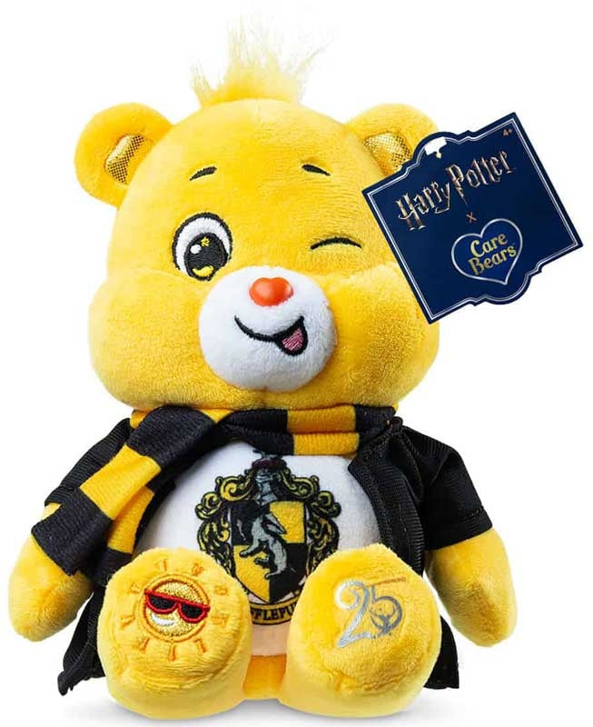 Care Bears 20cm Plush - Harry Potter - Funshine x Hufflepuff