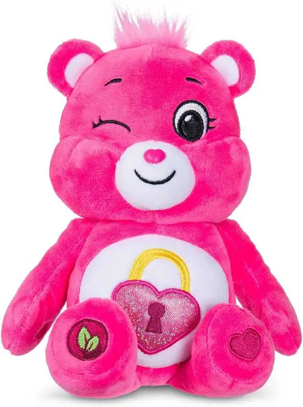Care Bears 22cm Sparkle Plush - Heartsong Bear - Eco-friendl