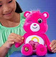 Care Bears 22cm Sparkle Plush - Heartsong Bear - Eco-friendl