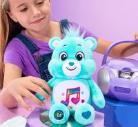 Care Bears 22cm Sparkle Plush - Secret Bear - Eco-friendly
