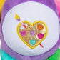 Care Bears 22cm Sparkle Plush - Work Of Heart Bear - Eco-fri