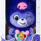 Care Bears 25cm Plush - Hello Kitty - Harmony Bear As Kuromi