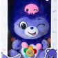 Care Bears 25cm Plush - Hello Kitty - Harmony Bear As Kuromi