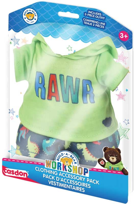 Casdon Build-a-bear Workshop Clothing Packs Style 2 Green Ra